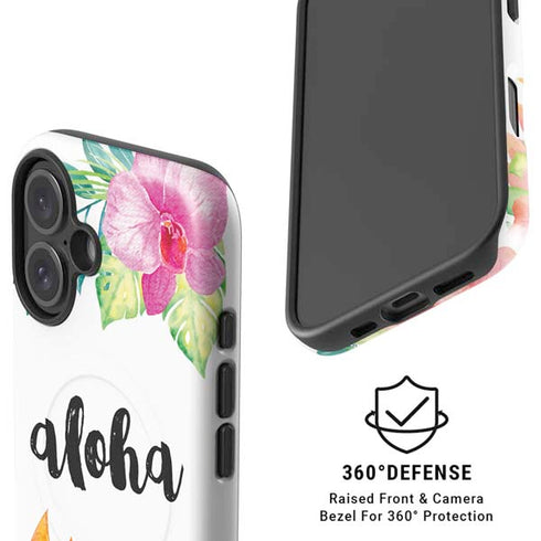 Aloha Tropical iPhone 16 Plus Magsafe Impact Case